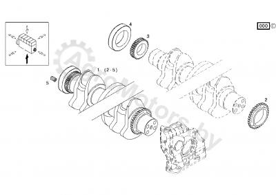 Коленвал Deutz Original STD Used 04908850AG Вид 2