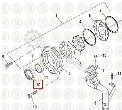 Уплотнение NAV1827177C1 Вид 1