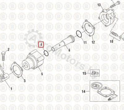 Кольцо уплотнительное NAV1825610C1 Вид 1