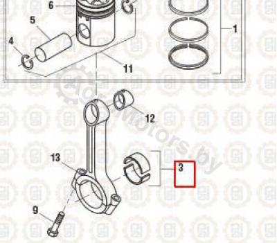 Вкладыш NAV1833380C91 Вид 1