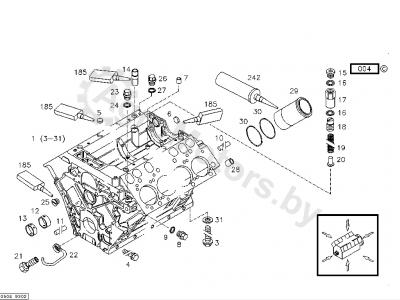 Масляная форсунка DEUTZ AG ORIGINAL 04260464AG Вид 1