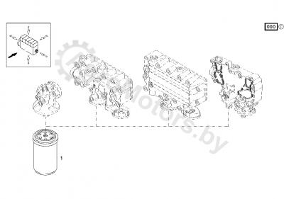 Фильтр масляный ORIGINAL DEUTZ 01183574 Вид 2
