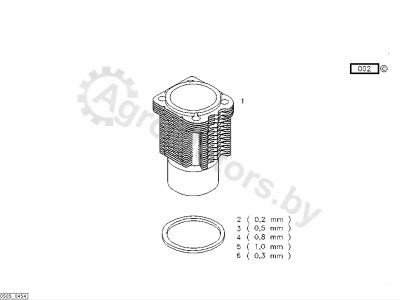 Цилиндр DEUTZ AG ORIGINAL 04231513AG Вид 2