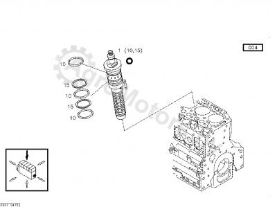 Кольцо ТНВД ORIGINAL DEUTZ  01319139 Вид 2