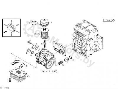 Фильтр масляный ORIGINAL DEUTZ 02931522 Вид 2