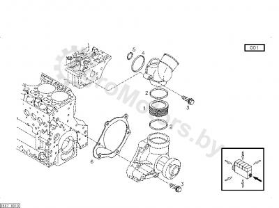Кольцо уплотнительное Deutz Original 01180277 Вид 2